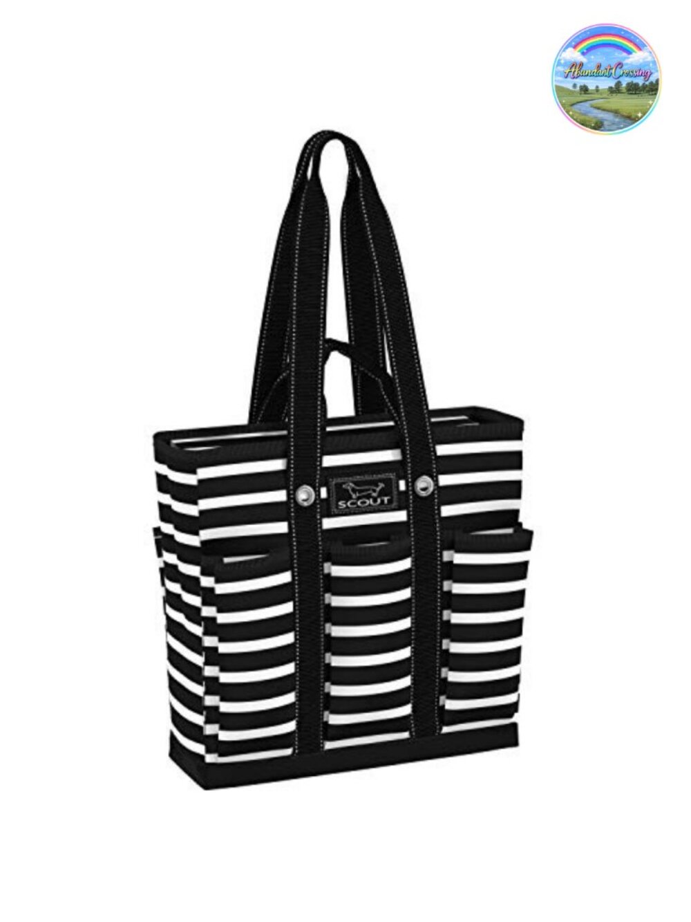 Scout Rocket Pocket Utility Tote Bag - 7 Pockets Zip Close Travel Work